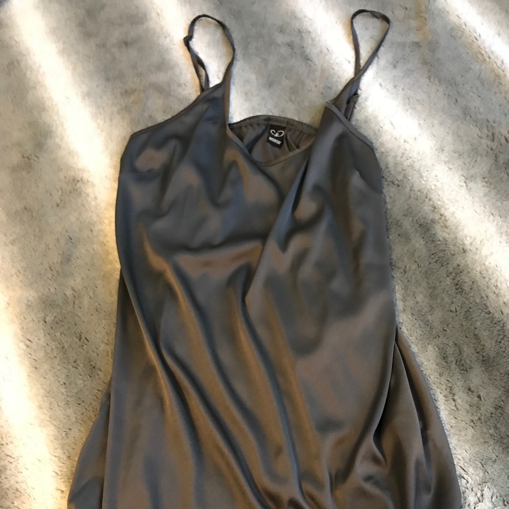Silky slip dress